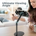 thumbnail image 3 of Tablet Stand for iPad, Adjustable Arm Mount Holder Desk with 360° Rotation, Portable Monitor Stand, 3 of 5