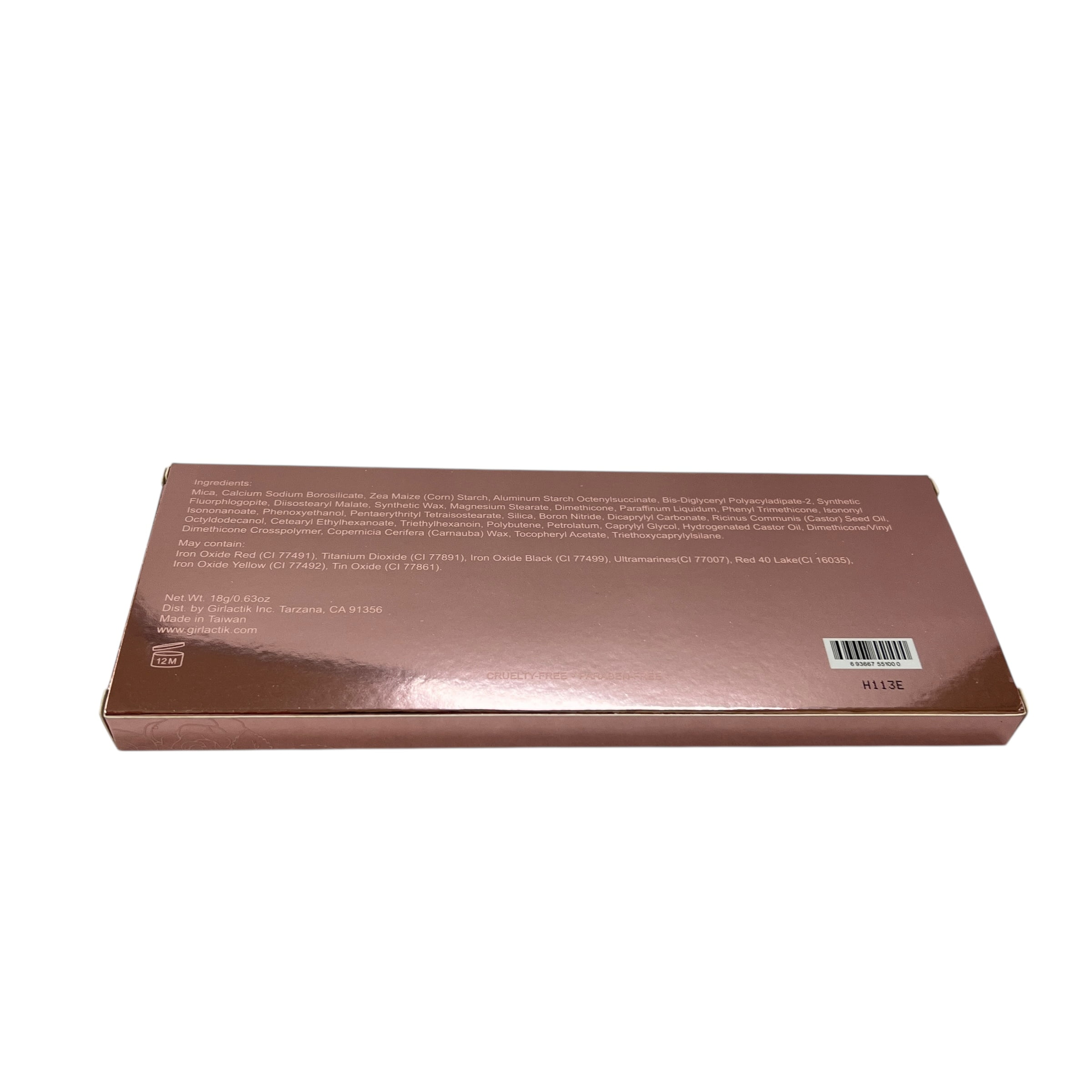 Girlactik The Essential Eyshadow Palette