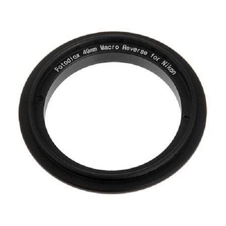 UPC: 0847372004249 | Fotodiox Macro-Reverse-NikF-49mm 49 mm Macro Reverse Adapter with Filter Thread