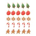 thumbnail image 2 of CIMAXIC 50pcs Creative Hanging Paper Adorable Christmas Greeting Cards Holiday Message Blessing Cake Gift, 2 of 4
