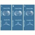 thumbnail image 5 of Ultra-thin Butterfly-shaped Bite-proof Silicone Nipple Shield for Mothers, Breastfeeding Nipple Sticker, Breastfeeding Artifact SML Three Sizes,, 5 of 5