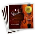 thumbnail image 2 of Full Set of Violin Strings Size 4/4 & 3/4 - G D A & E Professional Grade (Silver Label) with Nickel Chromium Wound with ball end, 2 of 2