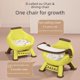 thumbnail image 4 of Silla de comedor para bebés Silla de llamada para niños Asiento multifunción para bebés Mesa de comedor Taburete de tablero para el hogar Respaldo Mesa de comedor, 4 of 5