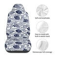 thumbnail image 5 of Yiaed Blue Fish1 Print Car Seat Covers,Universal Auto Seats Protector Fits for Car,SUV Sedan,Truck,Automotive Seat Covers & Accessories(Two packs), 5 of 7