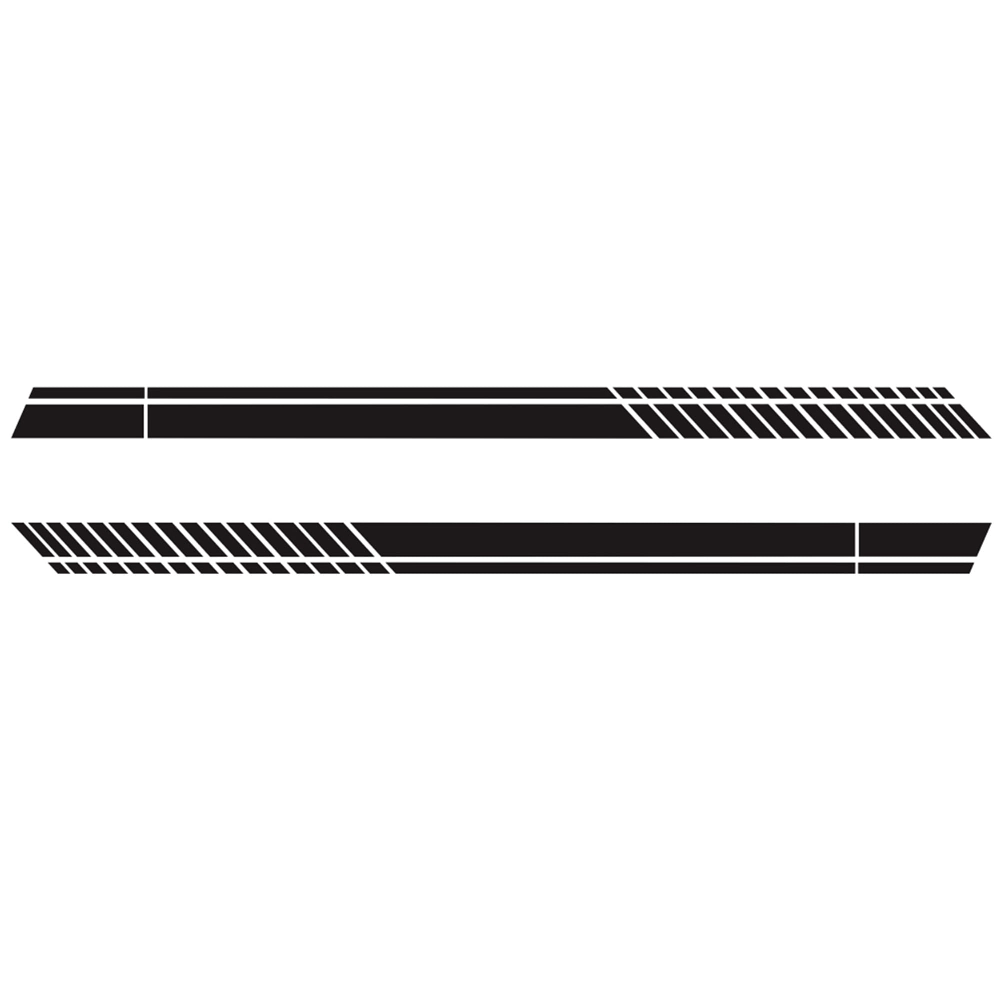 Universal Sports Racing Stripe Graphic PVC Stickers Truck Decals for ...