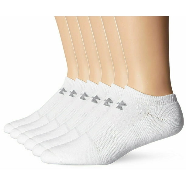 Under Armour - Under Armour Performance Heatgear Tech No Show Socks 6 ...