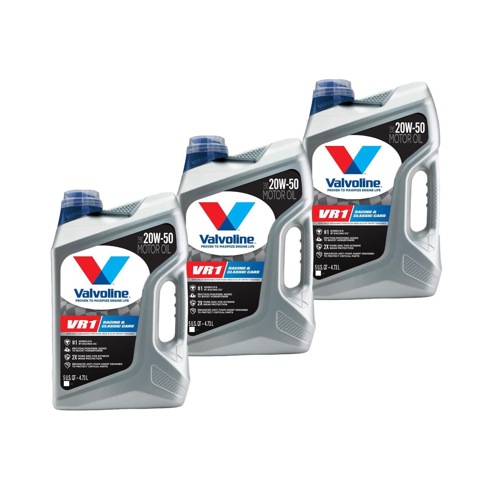 Valvoline VR1 Racing Oil 20W-50 13本セット Valvoline VR1 SAE 20W-50 Racing Motor Oil - 1 Quart Bottle, (Case