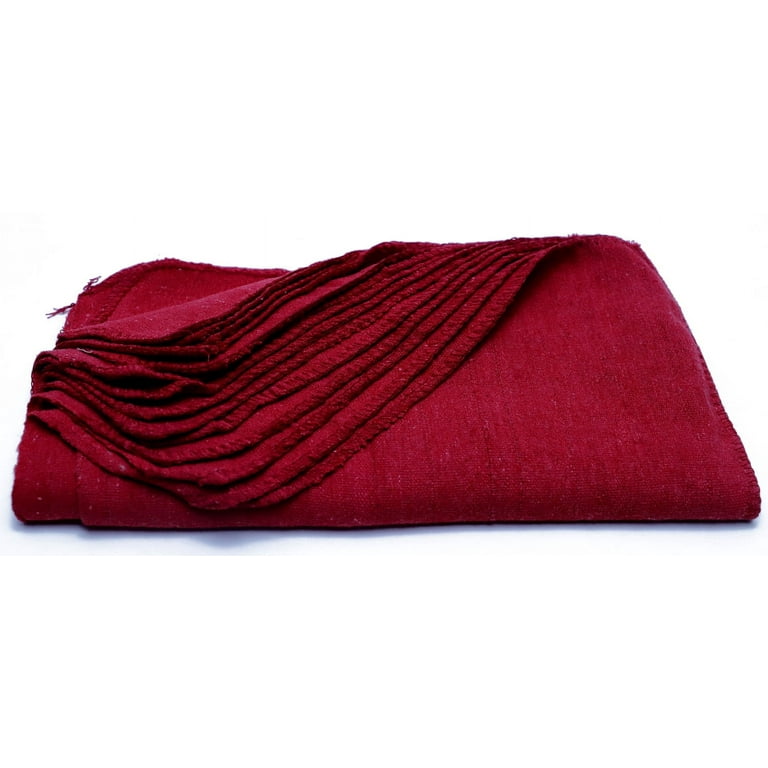 Auto Drive Shop Towels, Red, 50 Count photo 2