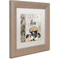 thumbnail image 2 of Trademark Fine Art "Art of Tea I" Canvas Art by Color Bakery White Matte, Birch Frame, 2 of 4