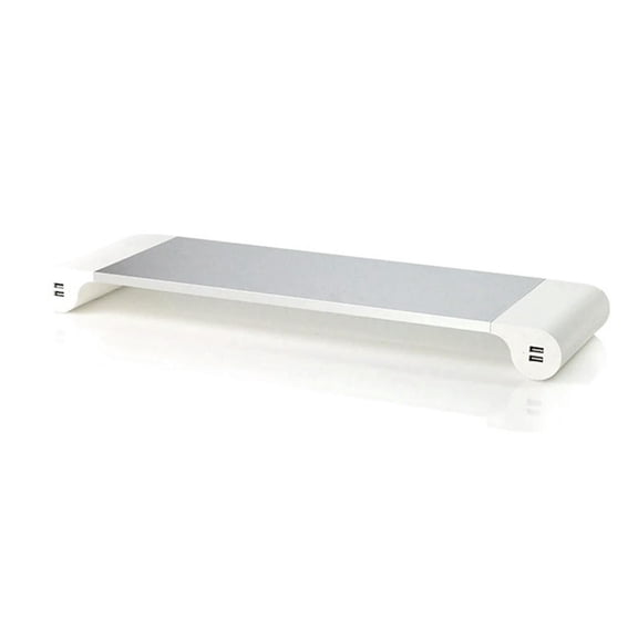 FOR 1PCS Computer Stand Hub LCD Monitor Stand With USB Charging Port EU Plug