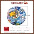 thumbnail image 2 of Goofa Jupe de Sapin de Noël Motif Pokemon avec Attaches, Décorations de Sapin de Noël, Décorations de Noël de Ferme-30 Pouces, 2 of 6