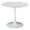 White, variant on Opus Dining Table White & Gold Dining Table, Modern Style, Painted MDF round shape tabletop, Steel, Indoor Dining