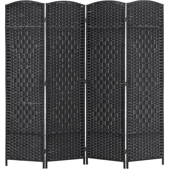 YYEAN Room Divider Room Screen Divider Wooden Screen Folding Portable Partition Screen