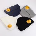 thumbnail image 1 of Gorro bordado negro para hombres y mujeres, gorros de invierno cálidos y elásticos de punto Quackity con puños para hombres y mujeres, 4 uds. JAMW Sencillez, 1 of 5
