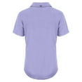 thumbnail image 3 of Women's Cutter & Buck Lavender Arizona Diamondbacks Coastline Epic Comfort Eco Recycled Polo, 3 of 3