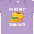 thumbnail image 4 of Inktastic You Had Me at Grilled Cheese Sandwich Boys or Girls Baby Bodysuit, 4 of 5