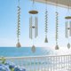 thumbnail image 5 of Adorno de molino de viento de ganchillo | Molinillo de jardín hecho a mano | Atrapasueños decorativo para patio y jardín | Diseño de olas ondulantes, 5 of 6