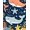 Navy Blue Multi, Pattern 8, variant on Design&I 8'x10' Washable Area Rug Classroom Ocean Whale Octopus Starfish Cartoon Animals Under for Living Room, Family Extra Large Skid-Resistant Low Profile