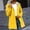 Yellow plus size zip up hoodie a1, variant on sdhkgrrt Women's Plus Size Hooded Zip Up Shell Jacket Long Sleeve Casual Outerwear Coat Warm Winter Loose Fit Solid Streetwear Fall Windbreaker, Yellow XL