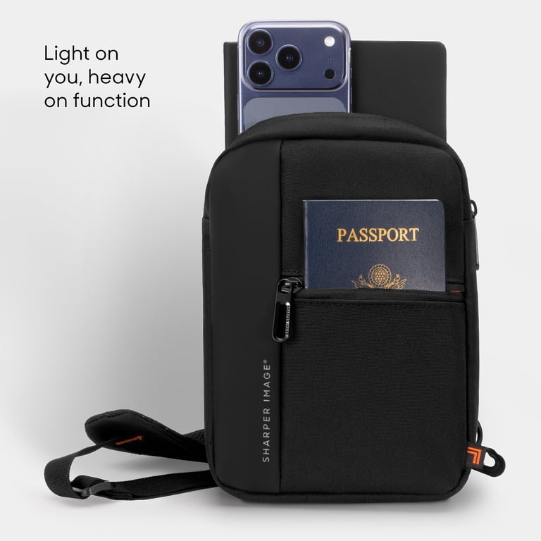 Water-Resistant Sling Backpack Hands-Free Crossbody Chest Bag Travel Work Gym Amazon.com: Javolto Crossbody Sling Bag,Small Backpack Men  main image 4