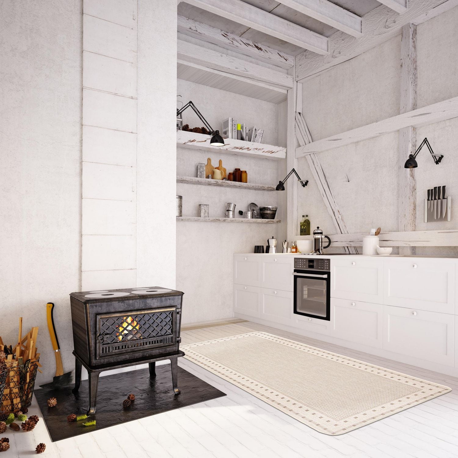 ECARPET Kitchen, Hallway, Laundry Room, Entrance, Kids Room, Bathroom Mat & Utility Rug