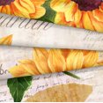 thumbnail image 6 of Move Over Retro Sunflowers Bedding Sets Twin Boho Sunflowers Pattern Microfiber Yellow Floral Duvet Cover No Filling, 6 of 6