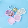 thumbnail image 1 of Vaidha Jewelry Box Portable Travel Push Box Hair Jewelry Cosmetics Storage Box, 1 of 2