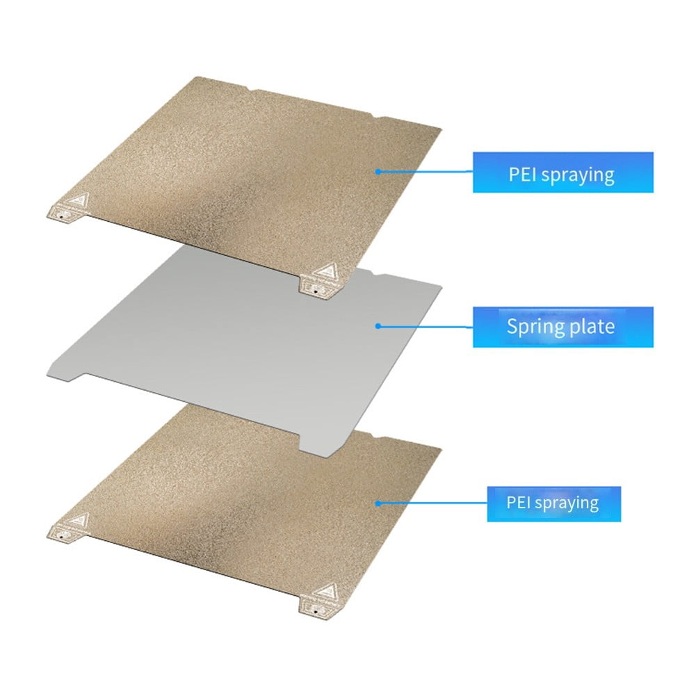 Lefu 1 PC PEI Board Build Plate 235x235mm Printing Bed Flexible Platform Upgrade