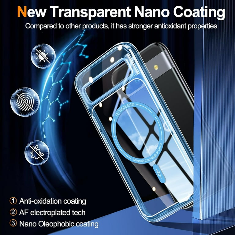 for Google Pixel 8A Case Magsafe【Strong N52 Magnetic 】【1pcsX