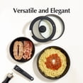 thumbnail image 3 of Juego de utensilios de cocina Redchef, ollas y sartenes de cerámica, 16 piezas, antiadherentes, 3 of 9
