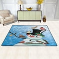 thumbnail image 2 of Dreamtimes Funny Snowman Birds Non-Slip Area Rug 36"x24", Merry Christmas Floor Carpet Comfort Floor Mats Decor for Indoor Front Porch,Living Room, Bedroom,Kitchen, 2 of 5