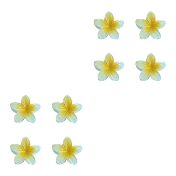 Minnieouse 4 Uds flor pinza para el cabello antideslizante accesorios para el cabello diadema horquilla coleta titular elástico tiburón Clip Type6 NO6