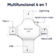thumbnail image 2 of Memoria Otg 4 en 1 Iphone Android Ipad Pc Usb-c Lighting 1tb, 2 of 9