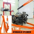 thumbnail image 3 of 2 Ton (4000 LB) Folding Hydraulic Engine Hoist, Engine Shop Crane Hoist Lift, Heavy Cherry Picker with 6 Wheels and Telescopic Boom for Home Garage, Workshop, Warehouse, Heavy-Duty, 3 of 6