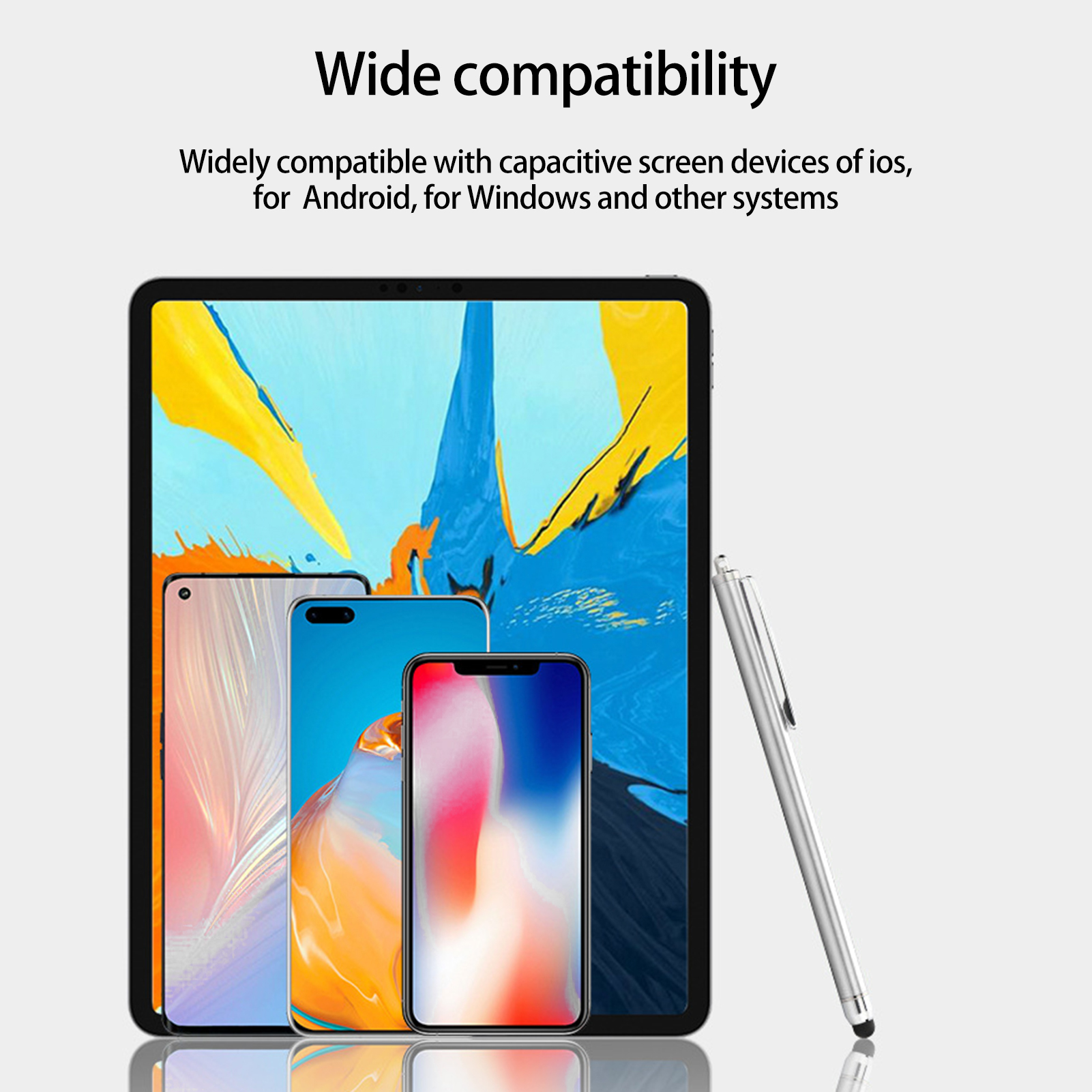 LeKY Capacitive Pen Universal Sensitive Touch No Delay Comfortable Grip