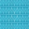 thumbnail image 1 of Ahgly Company Indoor Square Patterned Bright Cyan Blue Area Rugs, 8' Square, 1 of 1