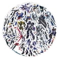 thumbnail image 2 of Pegatinas Mechas Warriors, vinilo impermeable, estilo anime, 55 unidades, 2 of 4