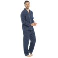 thumbnail image 1 of Walter Grange - Set de Pijama Tradicional para Hombre (Azul), 1 of 2