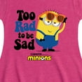 thumbnail image 3 of Despicable Me Minions - Too Rad To Be Sad - Toddler & Youth Girls Fit & Flare Dress, 3 of 5