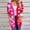 Hot Pink, variant on Amidoa Black Sweaters for Women 2025 Cardigan Long Sleeve Valentines Pockets Heart Knit Long Cardigans for Women L