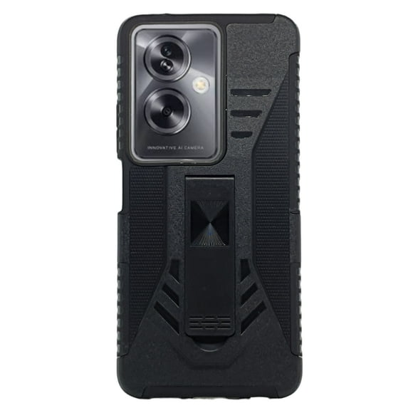 Funda Uso Rudo Cely Vesmir Clip Blindaje Para Oppo A79 con 2 Micas de Pantalla