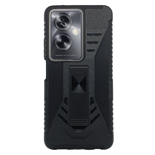 Funda Uso Rudo Cely Vesmir Clip Blindaje Para Oppo A79 con 2 Micas de Pantalla