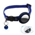 thumbnail image 1 of Anti-Scratch Silicone Case for AirTag Reflective Pet Collar GPS Tracker Cover with Bell, with Front, 1 of 5