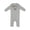 AC-Heather Grey, variant on My Uncle Graduated and I'm Super Proud Baby Romper Coveralls