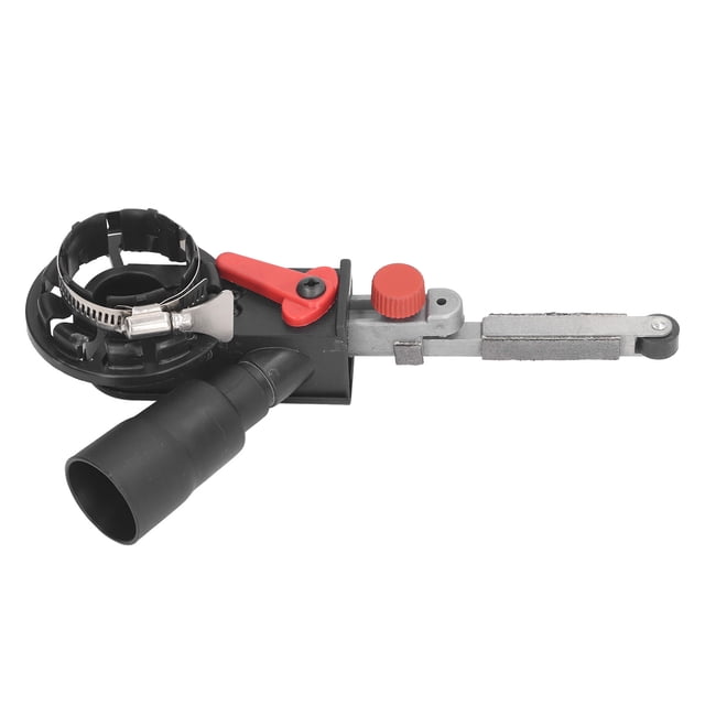 Adaptador De Amoladora Angular A Lijadora De Banda, M10 Cómodo Accesorio De Pulido De Correa De Control Rotación De 180 Hacia Arriba Y Hacia Abajo Para Vidrio, Madera,