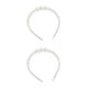thumbnail image 2 of Minnieouse Diadema de perlas Bandas para la cabeza Estilo simple Accesorios para el cabello Regalos para el día de San Valentín Tiaras para Type2 NO2, 2 of 6