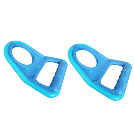 

2X Water Pail Bucket Handle 5 Gallon Drinking Water Bottle Carrier Lifter with Rubberized Anti-Slip Holder-Blue