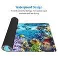 thumbnail image 4 of Balery Corals And Tropical Fish Mouse Pad ,15.8x29.5 In Large Gaming Mouse Pad Desk Mat Long Non-Slip Rubber Stitched Edges,Waterproof Mousepad Desk Mat For Gamer Office Home, 4 of 9