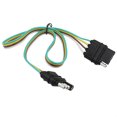 thumbnail image 3 of Kenally Arnés de luz trasera de remolque americano RV, Cable de cableado de enganche de 4 pines, cuerda de extensión de remolque, controlador Vehículos, repuestos y accesorios Mis, 3 of 6