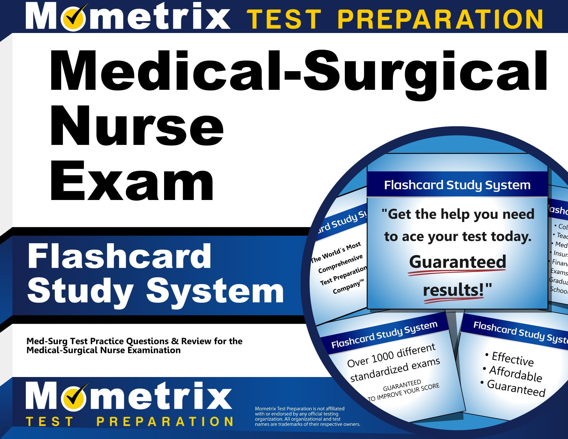 MedicalSurgical Nurse Exam Flashcard Study System MedSurg Test